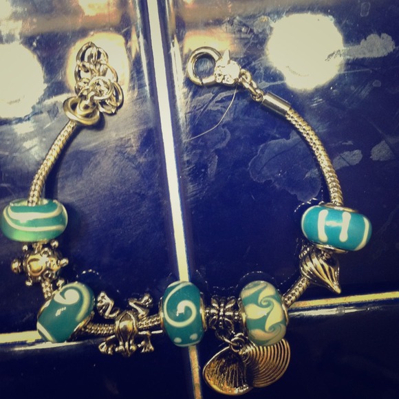 Beach theme bracelet bundled