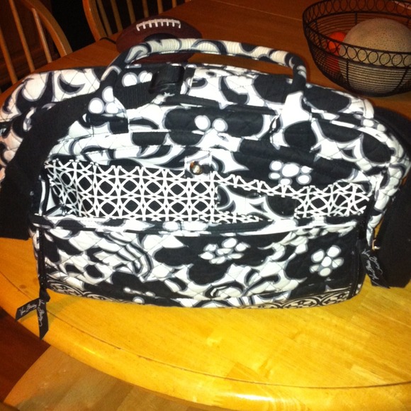 Vera Bradley weekender/diaper bag