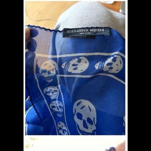 Brand new Alexander Mcqueen silk scarf