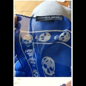 Brand new Alexander Mcqueen silk scarf