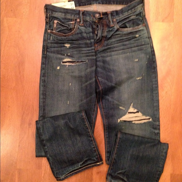 Men's Abercrombie & Fitch FLAGSHIP exclusive jeans