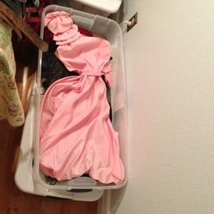 Pink bubble '85 prom dress. Great costume.