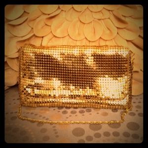 Gold Metallic Cocktail Purse
