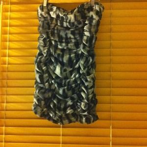 Strapless party dress