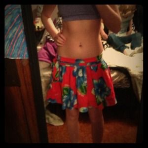 Floral Hollister Skirt
