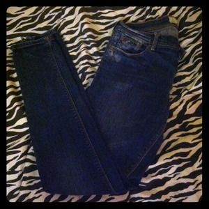 Hollister jeans womens size 5 zippered skinny jean