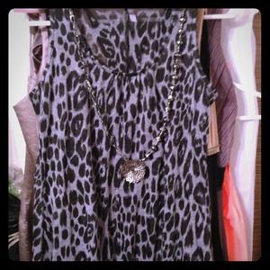 Cheetah top!  Goes with everything!