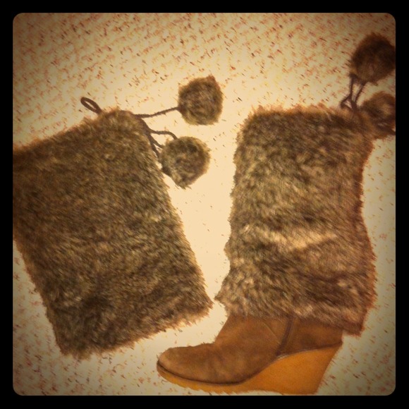 Removable Fur Boot Covers