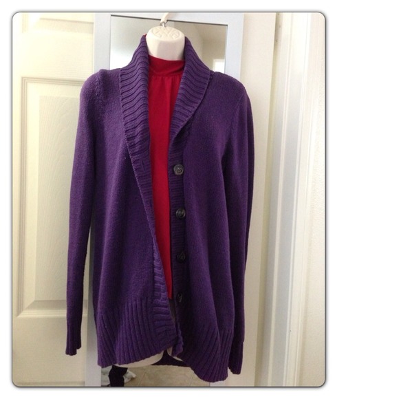 New purple cardi