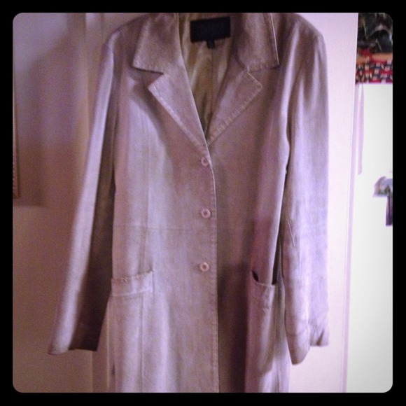 🚫SOLD🚫Tan Suede Wilson's Leather Coat