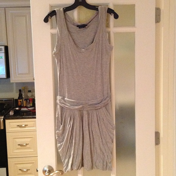 🚫Sold Bcbg gray tshirt dress