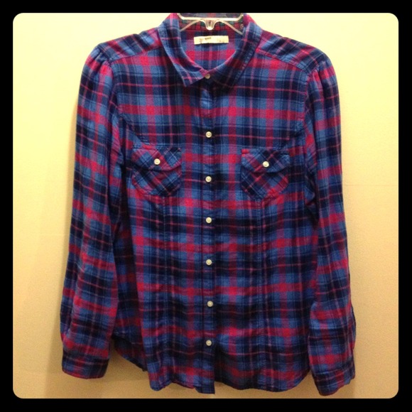 Plaid Button Down