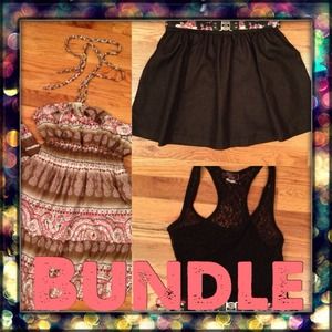 Bundle /dress, skirt, tank/