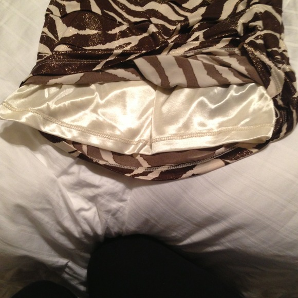 Sexy Zebra Tube Dress NWOT REDUCED PRICE! - Picture 4 of 4
