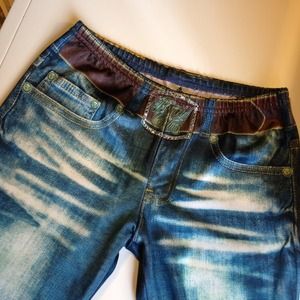 Jean leggings