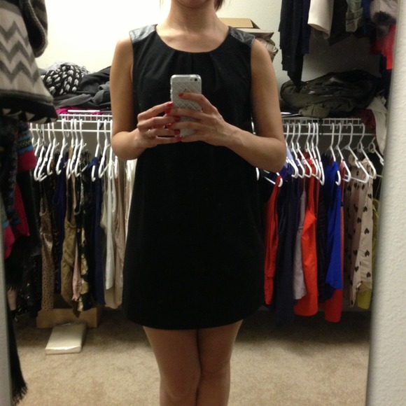 Forever 21 Dresses & Skirts - Faux Leather Trim Dress