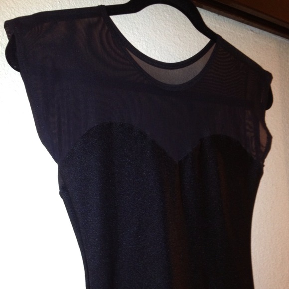 NWT! Fitted Sheer Sweetheart Bodycon Dress! - Picture 2 of 4