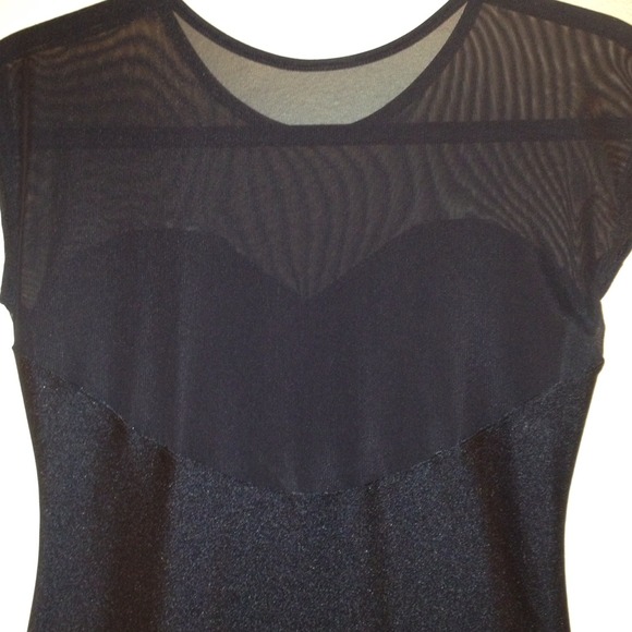 NWT! Fitted Sheer Sweetheart Bodycon Dress! - Picture 3 of 4