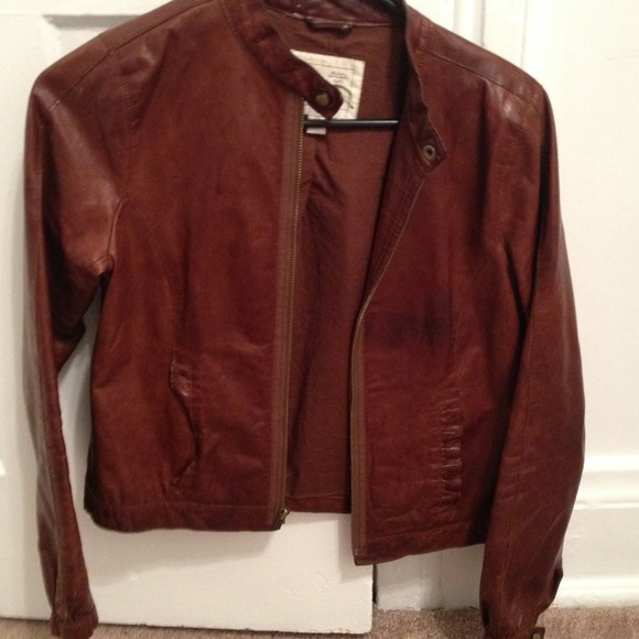 Leather  jacket