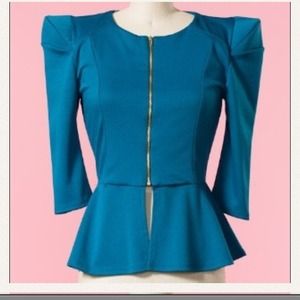 RESERVED  - Peplum jacket