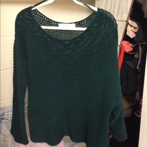 ZARA EYELET SWEATER