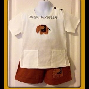 Elephant design Children's wear