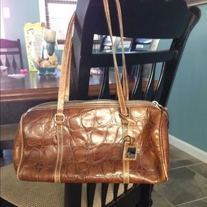 Brown authentic dooney and Bourke purse