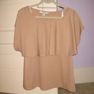 FOREVER 21 Tan blouse