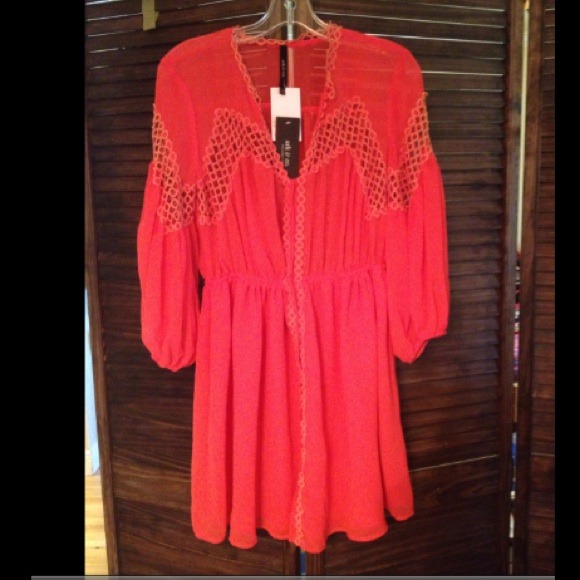 NWT coral dress