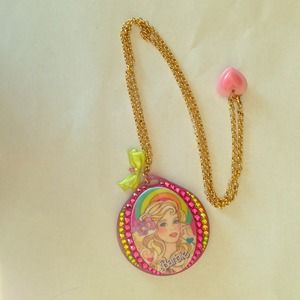RESERVED Tarina Tarantino Barbie Necklace