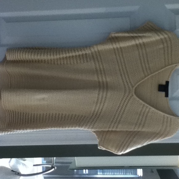 NWOT Calvin Klein Jean Beige Top