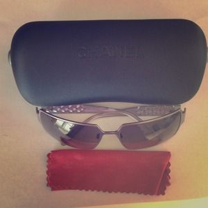 RESERVED Purple Chanel Sunglasses