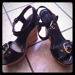 Charlotte Russe black wedges