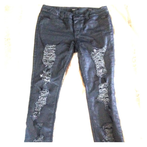 Black bebe Scarlet Jeans for T25Body