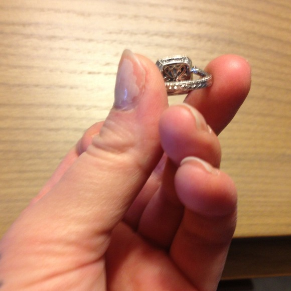 Beaudry Isis sapphire and platinum band. OBO - Picture 4 of 4