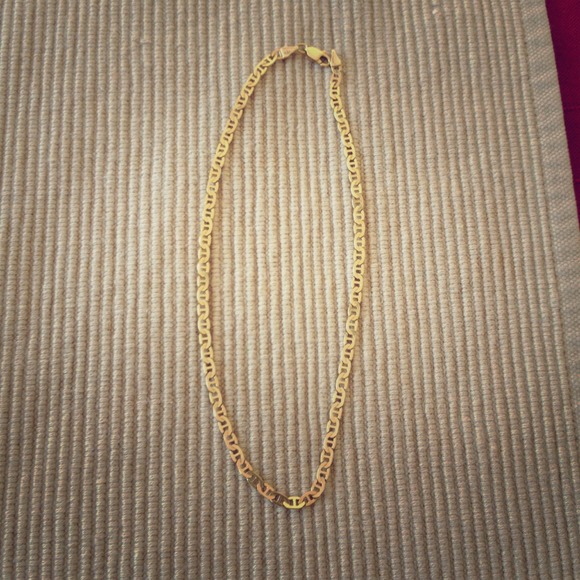 14k gold anklet