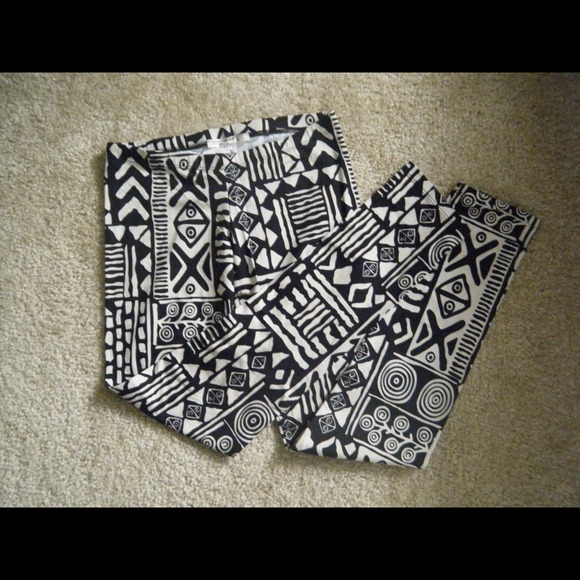 RESERVED- Cute Tribal Pants