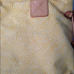 *reserved* Yellow Dooney & Bourke Tote, Authentic!