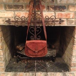 💥Price reduced💥 Brown leather messenger bag