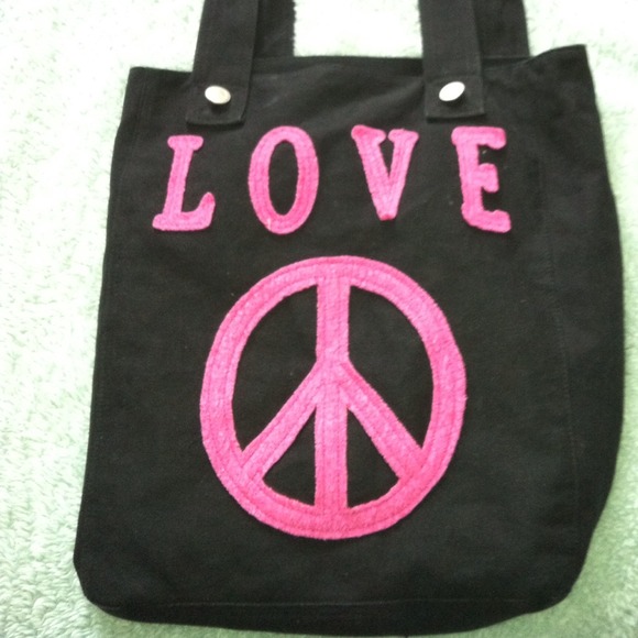 Black handbag