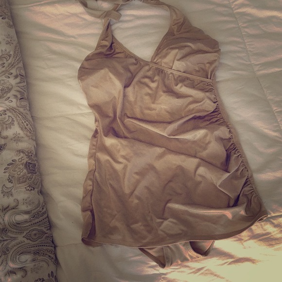 Gold Bathing suit