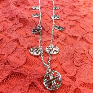 Tory burch necklace and earrings!