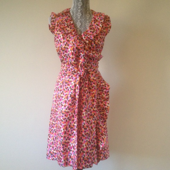 ⭐SOLD⭐ Host Pick Kate Spade Aubrey Wrap Dress - Picture 2 of 4