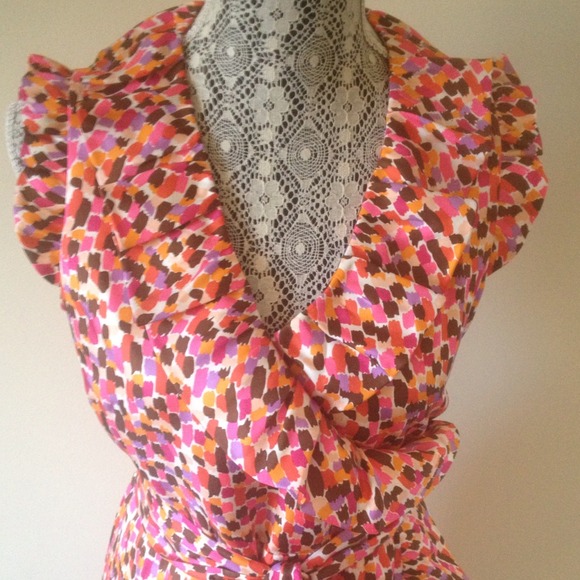 ⭐SOLD⭐ Host Pick Kate Spade Aubrey Wrap Dress - Picture 4 of 4