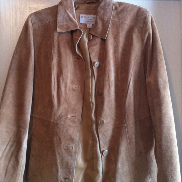 Tan suede jacket