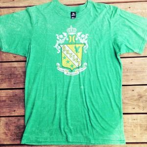 Men's Hurley TShirt with Yellow Design