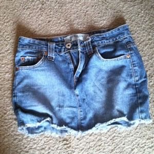 Levi denim Mini skirt
