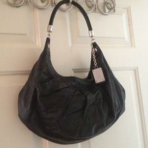 Armani Exchange Black Leather Bag
