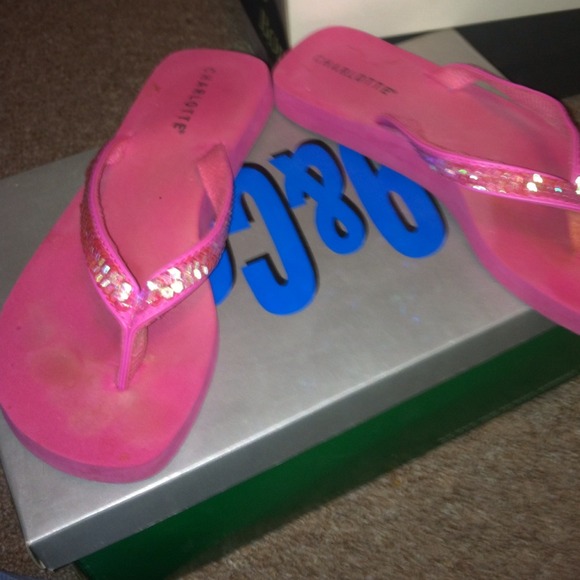 Charlotte Pink Flip Flops!