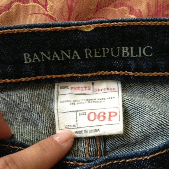 Banana republic petite jeans
